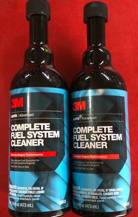 08813 3m Lot Of 2 16oz. Bottles Complete Fuel System Cleaner Restores Power