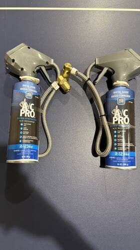 Acpyf100d A/c Pro Refrigerant Recharge Ultra Synthetic 14oz With Digital Gauge Acpyf100d A/c Pro Refrigerant Recharge Ultra Synthetic 14oz With Digital Gauge