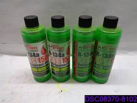 P-150uv A/c Pro Qty 32 Oz 4 X 8oz Bottle Pag150 Refrigerant Oil W Uv Dye