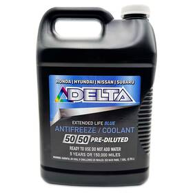 A2z Tire Supplies Dltblue5050g 1pc Blue 50/50 Coolant Antifreeze Hyundai Nissan Honda Subaru 1 Gallon