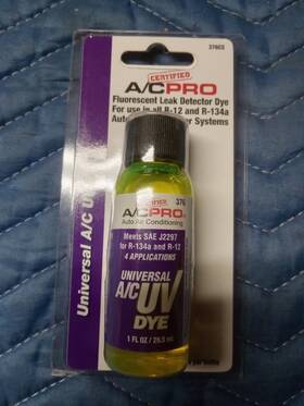376cs Ac Pro A/c Universal Uv Dye 1 Oz #