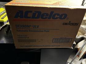 10-410719352618 Acdelco Dexron Ulv Transmission Fluid 12 Pack 1 Quart Bottles. Gm 10-psd Trans