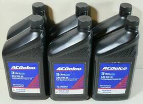 10-9129 Acdelco 6x Dexos 2 Sae 5w-30 Full Synthetic Diesel Motor Oil Duramax