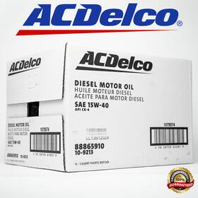 10-9213 Acdelco Sae 15w40 Premium Diesel Motor Oil Oem Case Of 12 Quartz New