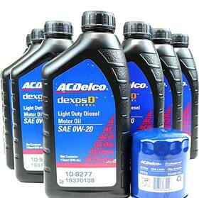 10-9236 Acdelco Ac Delco Dexosd 0w-20 Engine Oil And Filter Change Kit For 3.0l Duramax Diesel 10-9236 Acdelco Ac Delco Dexosd 0w-20 Engine Oil And Filter Change Kit For 3.0l Duramax Diesel