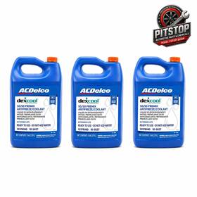 12378390 Acdelco 10-5027 X 3 Gm Oem Extended Life Antifreeze Coolant 50/50 Gal