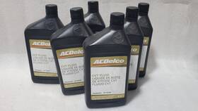 19436412 Acdelco Lot Of 6 Qts Gm Cvt Transmission Fluid 10-9338