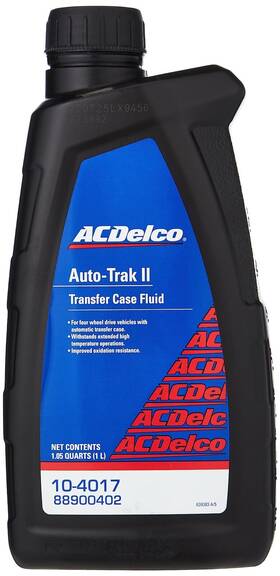 10-4017 Acdelco 707773844021 Gm Original Equipment Auto-trak Ii Transfer Case Fluid - 33.8 Oz