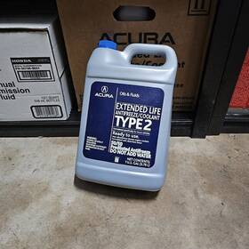 08cla-a99-0f0a8 Acura Oem Type-2 Antifreeze Coolant 50/50 Prediluted 1 Gallon