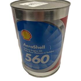Aeroshell 021400060852 Turbine Oil 560 - One Can Sealed Aeroshell 021400060852 Turbine Oil 560 - One Can Sealed