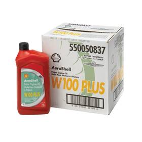 550050837-6x1 Aeroshell 550050837 Oil W100 Plus - Quart Case