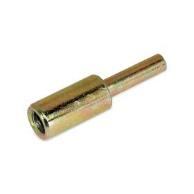 Aes.51823-2 Aes Industries 51823-2 Eraser Pad Adapter 5/16-24 Arbor 1/4 In Shank For #518