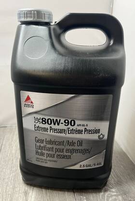 Agco Parts 79014722b Sae 80w-90 Extreme Pressure Gear Lubricant/axle Oil 2.5 Gal 9.46l