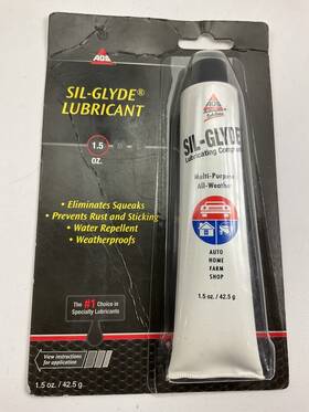 Ags 077146065026 Sg-2 Sil-glyde Multi-purpose All-weather Lubricating Compound 1.5 Oz Tube Ags 077146065026 Sg-2 Sil-glyde Multi-purpose All-weather Lubricating Compound 1.5 Oz Tube
