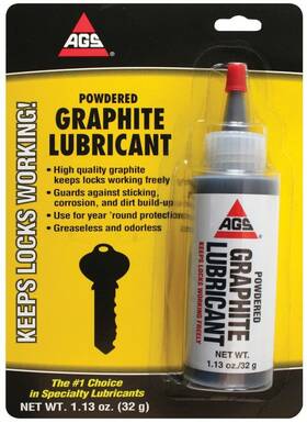 726354 Ags Automotive Solutions Powdered Graphite Lubricant Greaseless Odorless -