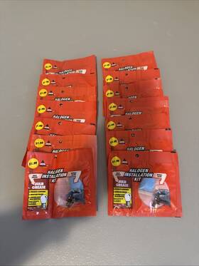 Bg-1ka Ags 14 Pack Company Halogen Bulb Install Kit With Grease And Glove