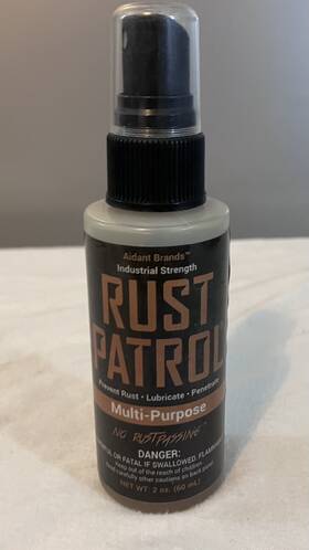 Rpmp2 Aidant Industrial Strength Rust Patrol. Prevents Lubricates And Penetrates 2 Oz