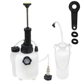 Airtak Akbf-1106 3l Manual Brake Fluid Bleeder Exchange Pump Suitable For Most