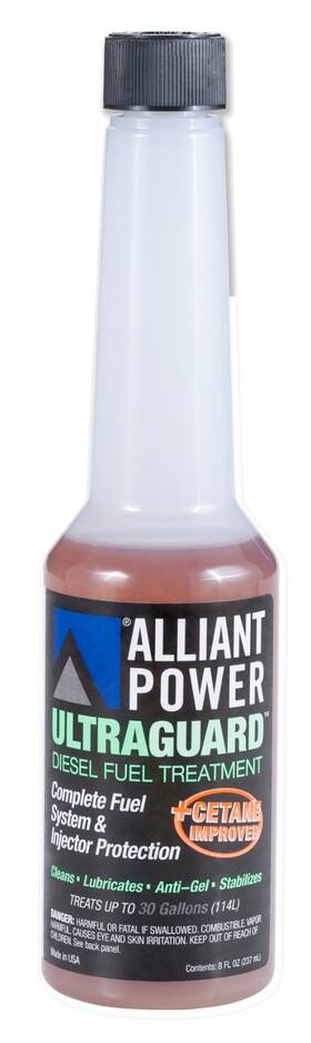Alliant Power Ap0500 Ultraguard Diesel Fuel Treatment - 4 Pack Of 1/2 Pints #