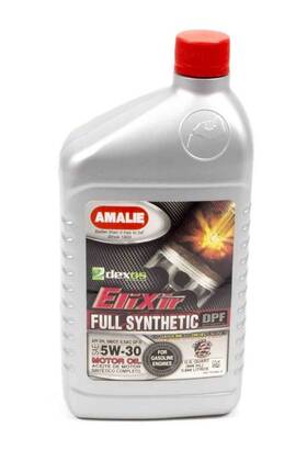 Ama75766-56 Amalie Oil - Elixir Sae 5w-30 Synthetic Motor 1 Quart