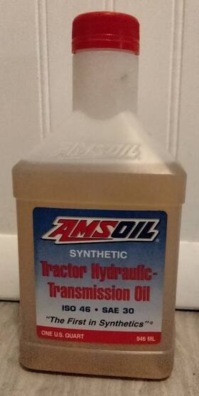 Oe41 Amsoil 097012024018 Sae 30 Synthetic Tractor Hydraulic Transimission Oil Iso 46 1 Qt
