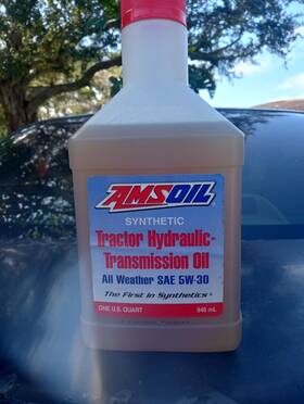 5w-30 Amsoil 097012034017 Synthetic Tractor Hydraulic Transmission Oil Sae / 1 Qt. 3-pk/nos