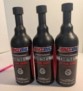 Amsoil 097012052165 Lot Of 3 Battles 16 Fl. Oz. Diesel Cetane Boost. Total 48 Fl Amsoil 097012052165 Lot Of 3 Battles 16 Fl. Oz. Diesel Cetane Boost. Total 48 Fl
