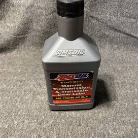 Amsoil 097012262014 Ams Oil Synthetic Manual Transmission And Transaxle Gear Lube Sae 75w-90 Api Gl-4 Amsoil 097012262014 Ams Oil Synthetic Manual Transmission And Transaxle Gear Lube Sae 75w-90 Api Gl-4