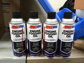 9153 Amsoil 097012273010 Four 12 Oz Cans Engine Fogging Oil