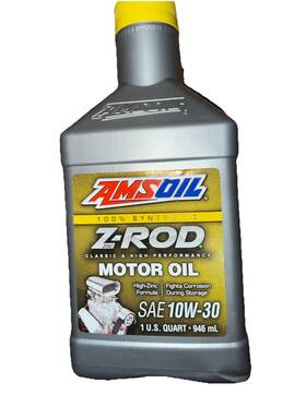 Amsoil 097012316014 100% Synthetic Z Rodhigh Zinc Engine Motor Oil Sae 10w-30 1 Quart 10w 30