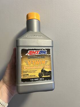Amsoil 097012385010 100% Synthetic V-twin Transmission Fluid