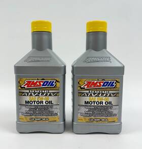 5w-50 Amsoil 097012387014 Sae Synthetic Motor Oil Atv Utv 1 Quart Set Of 2