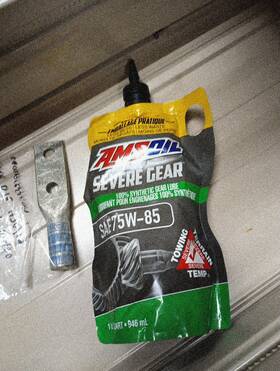 Amsoil 097012584017 Severe Gear 75w-85 1 Quart Synthetic Oil Lube Easy-pack 736