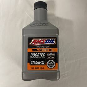 5w-20 Amsoil 305775483505 100% Synthetic Xl Motor Oil Sae Boosted Engine Protection 1 Quart New
