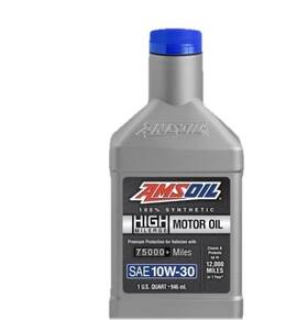 6553456 Amsoil 10w-30 100% Synthetic High-mileage Motor Oil 10-30 1quart