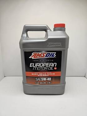 5w-40 Amsoil Afl1g European Motor Oil Sae 100% Synthetic 1 Gallon