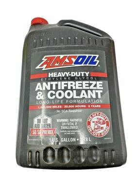 Amsoil Anthd1g New Antifreeze And Coolant 50/50 Premix Heavy Duty 1 Gallon