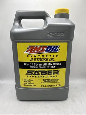 Atp1g Amsoil Saber Professional Synthetic 2-stroke Oil 1 Gallon 100 Mix Ratio