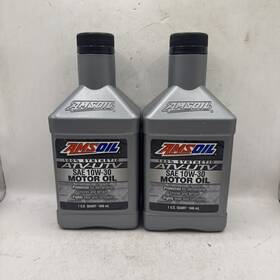 Auv30qt Amsoil Atv Utv Sxs Engine Motor Oil 10w-30 Full Synthetic 2 Quarts 10w30 Rzr X3