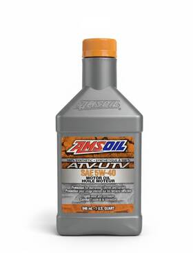 Auv54qtc Amsoil Sae 5w-40 100% Synthetic Atv/utv Motor Oil 1 Quart