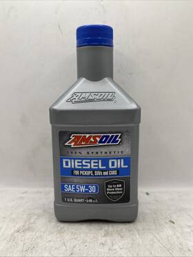 Dp530qt Amsoil 100% Synthetic Diesel Motor Oil Sae 5w-30 Heavy Duty 1 Quart 5w30