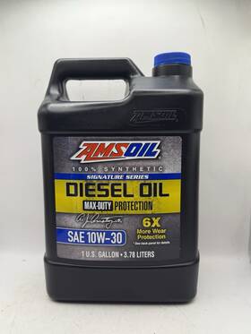 Dtt1g Amsoil Signature Series 10w-30 Max Duty 100% Synthetic Diesel Oil 1 Gallon