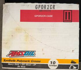 Gpor2cr Amsoil Synthetic Polymeric Grease - 10 Cartridges