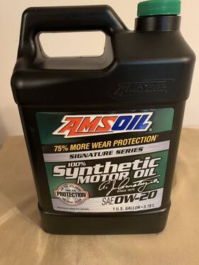 Hm020qt Amsoil 100% Synthetic Sae 0w-20 Motor Oil 1 Gallon