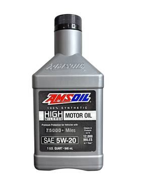 Hm520qt Amsoil 100% Synthetic High Mileage Motor Oil Sae 5w-20 1 Quart