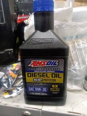 9174 Amsoil Inc. 097012278046 Diesel Oil Sae 10w-30 1 Quart