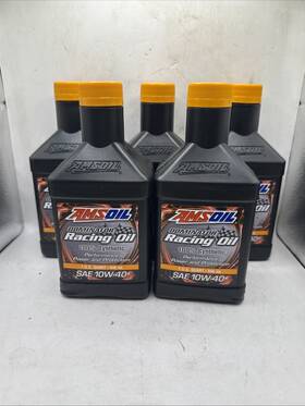 Rd40qt Amsoil 100% Synthetic Dominator Racing Engine Motor Oil 10w-40 5 Quarts 10w40