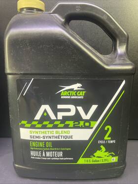Arctic Cat 671-00039-004 Apv 2.0 Synthetic Blend 2-stroke Injection Oil 1 Gal