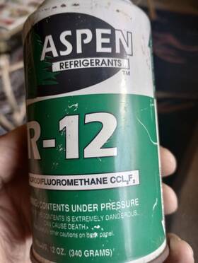 12012 Aspen Air For R12 Refrigerant Support