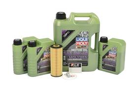 Assembled By Ecs 1041800109kt17 - Liqui Moly Molygen Oil Service Kit 5w-40